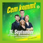 Cem Özdemir am 11. September in Freising